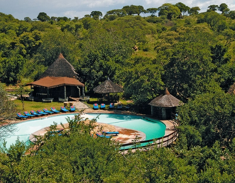 Tarangire Sopa Lodge in Tanzania, Africa.